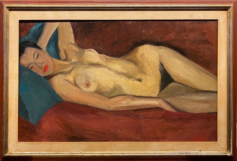Ram (ruggero Alfredo Michahelles) - Nudo di Donna Sdraiata