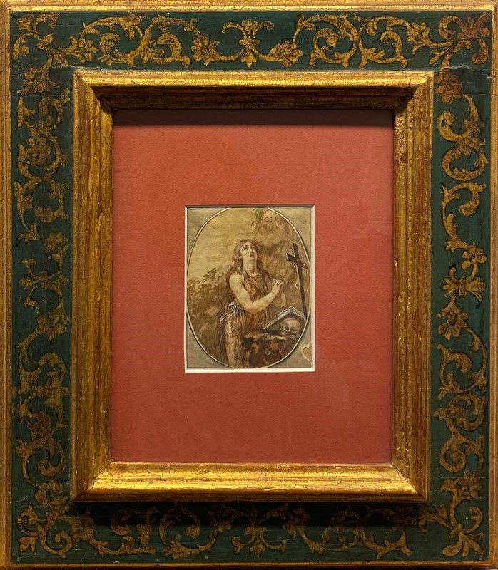 Anonimo, XIX Sec. - San Giuseppe e Maria Maddalena