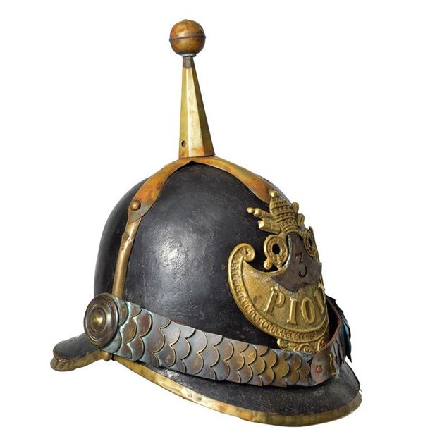 Elmo della  Guardia Civica Pontificia
