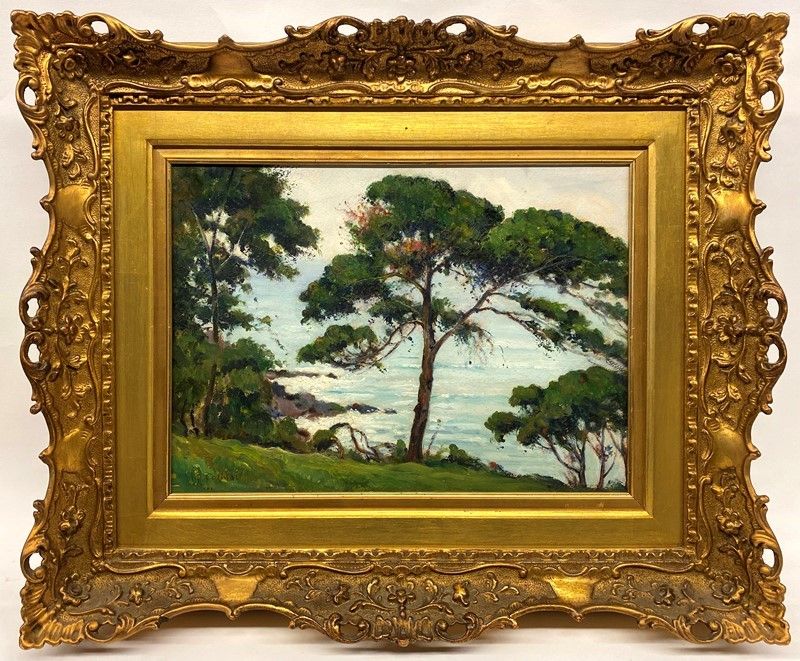 Giovanni Colmo - Paesaggio con Alberi