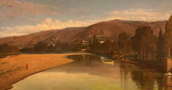 Odoardo Lalli - L&#39;Arno di Rovezzano 