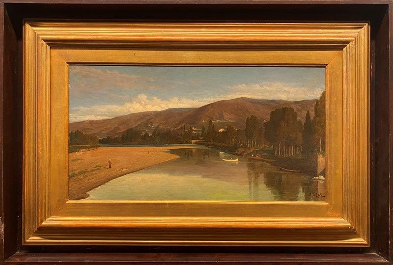 Odoardo Lalli - L'arno di Rovezzano