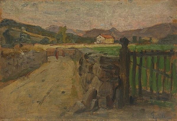 Luigi Gioli - Strada di campagna