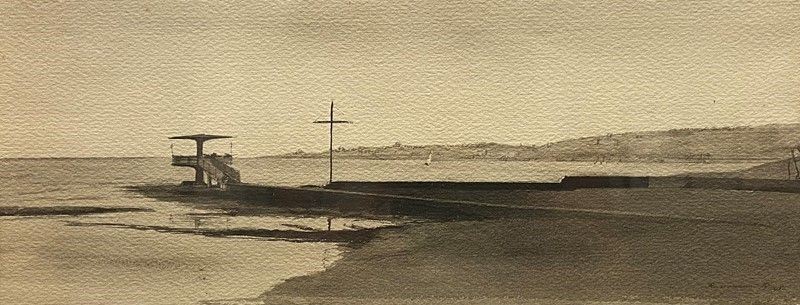 Luciano Guarnieri - Pontile a Rosignano