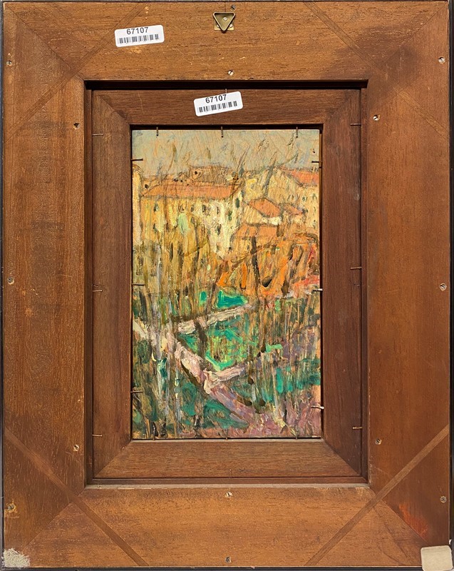 Gianni Vagnetti - Paesaggio con Case