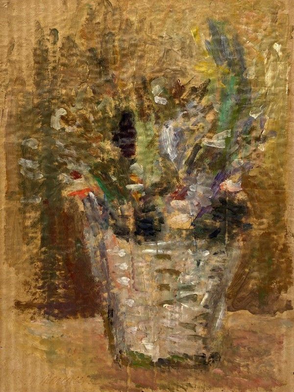 Mario Marcucci - Cesta di fiori