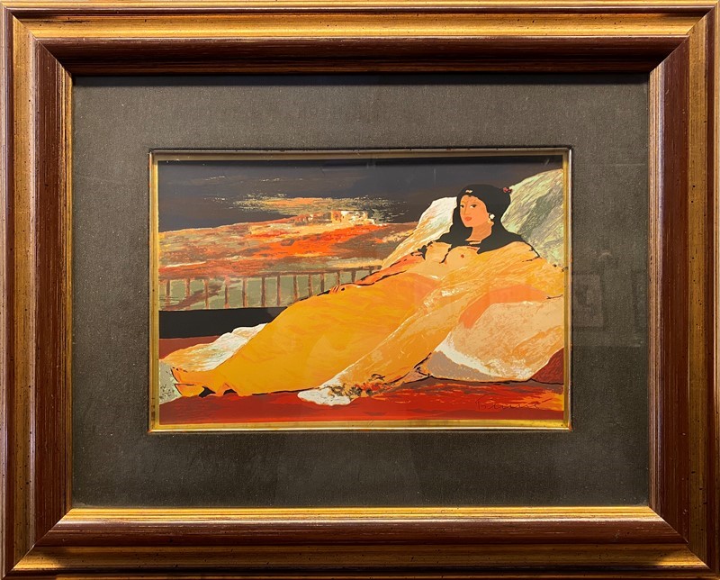 Salvatore Fiume - Donna Sdraiata