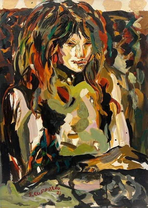 Silvio Loffredo - Ritratto di donna