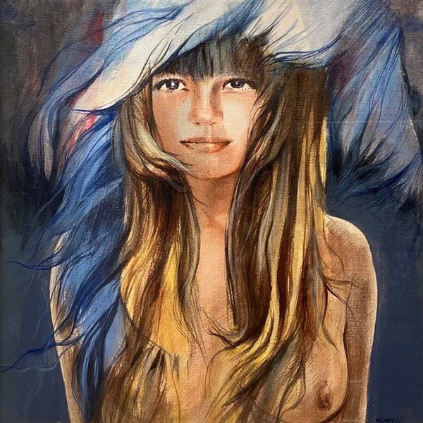 Riccardo Saldarelli - Ritratto di ragazza