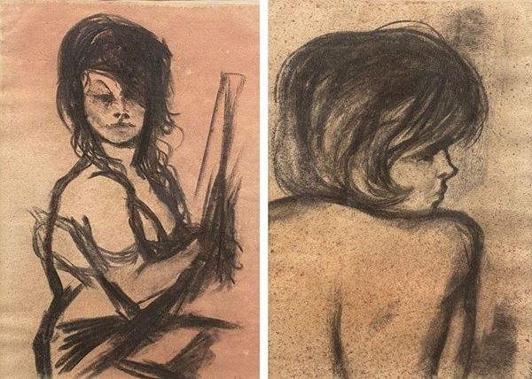 Fausto Maria Liberatore - Coppia di ritratti