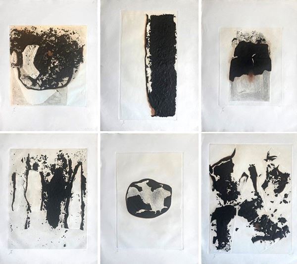 Alberto Burri - Combustion