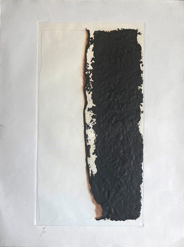 Alberto Burri - Combustion