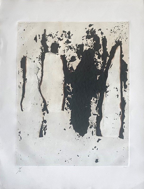 Alberto Burri - Combustion