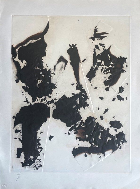 Alberto Burri - Combustion
