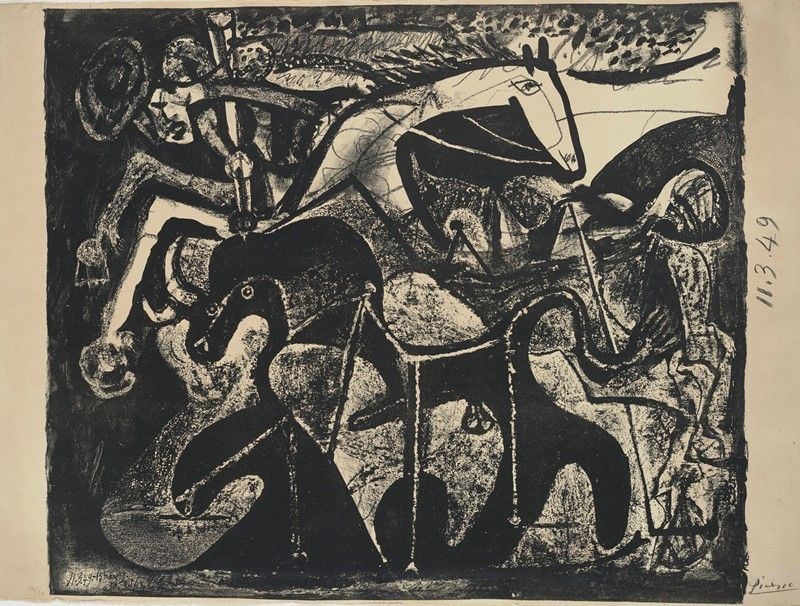 Pablo Picasso - Corrida le Picador
