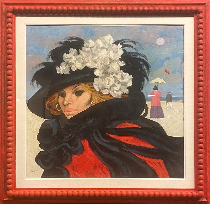 Fausto Maria Liberatore - Modella in Spiaggia