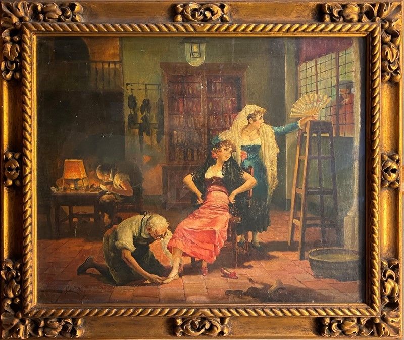 Attr. a Josep Llovera Bofill - La Prova della Scarpa