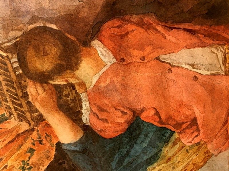 Anonimo, XIX Sec. - Madre e Figlia