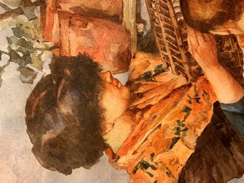 Anonimo, XIX Sec. - Madre e Figlia