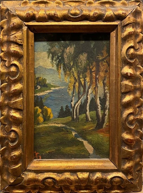 Anonimo, XIX - XX Sec. - Paesaggio