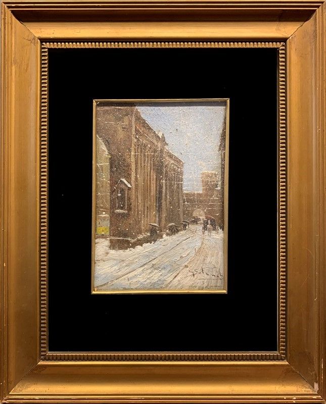 Giuseppe Solenghi - Nevicata