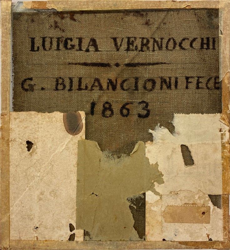 Guglielmo Bilancioni - Ritratto di Luigia Vernocchi