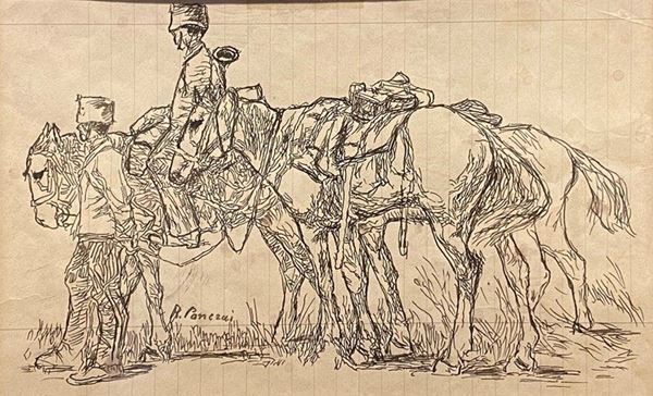 Ruggero Panerai - Soldati a cavallo