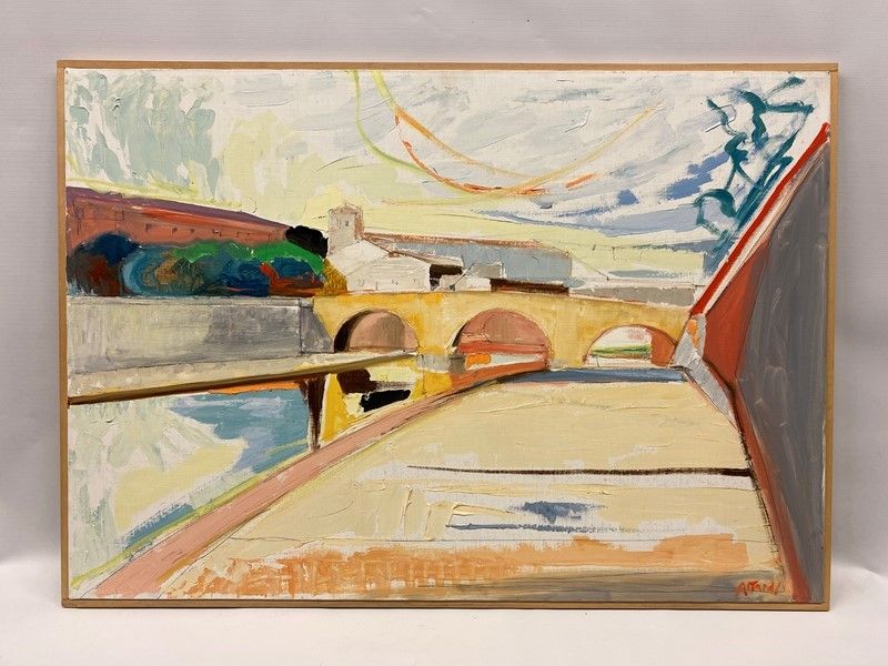 Ugo Attardi - Lungo Tevere