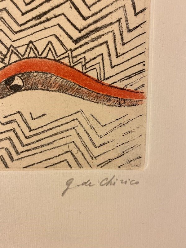 Giorgio De Chirico - Conversazione nei Bagni