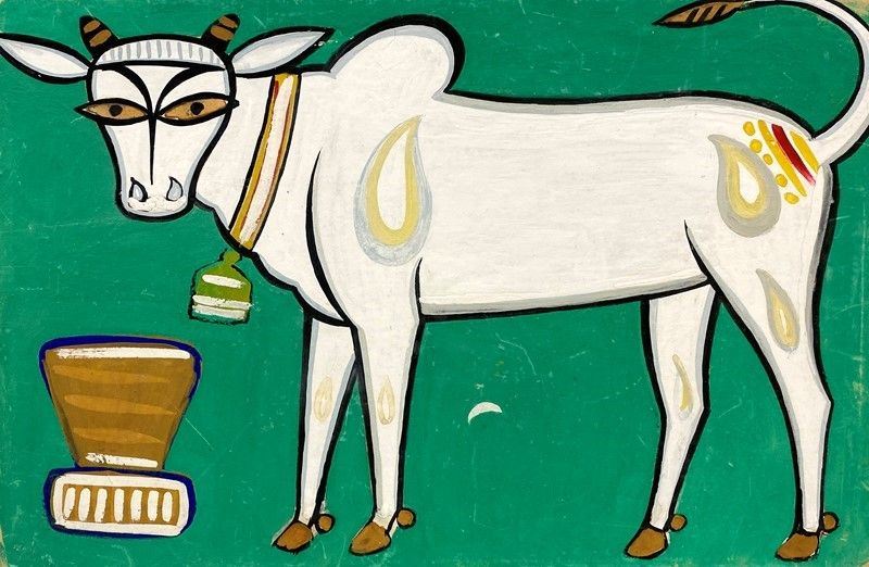 Jamini Roy - Mucca