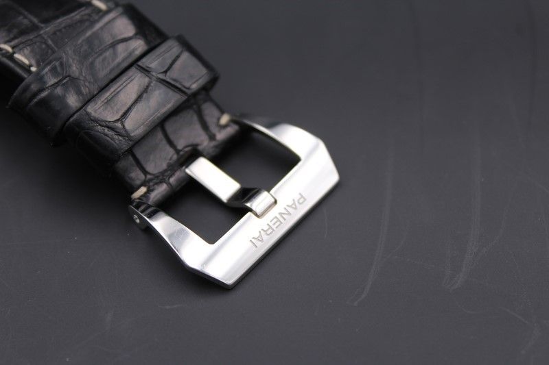 Panerai Luminor Marina Base Logo Black Dial Textile 44mm Pam 774