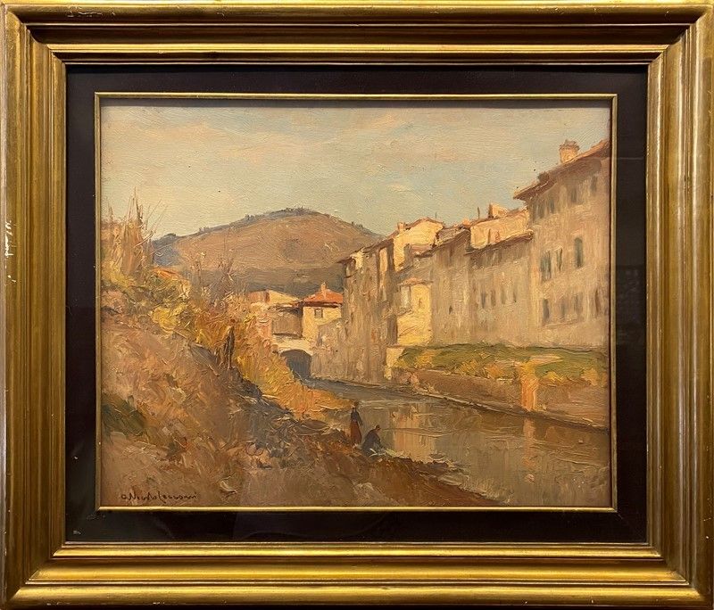 Nicolò Cecconi - Vecchie Case sul Mugnone