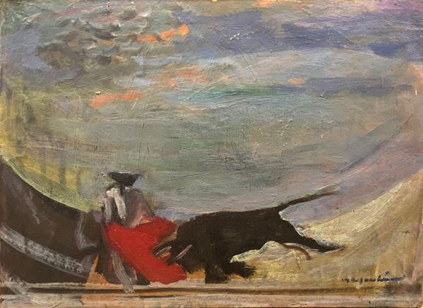 Ugo Capocchini - Torero e toro