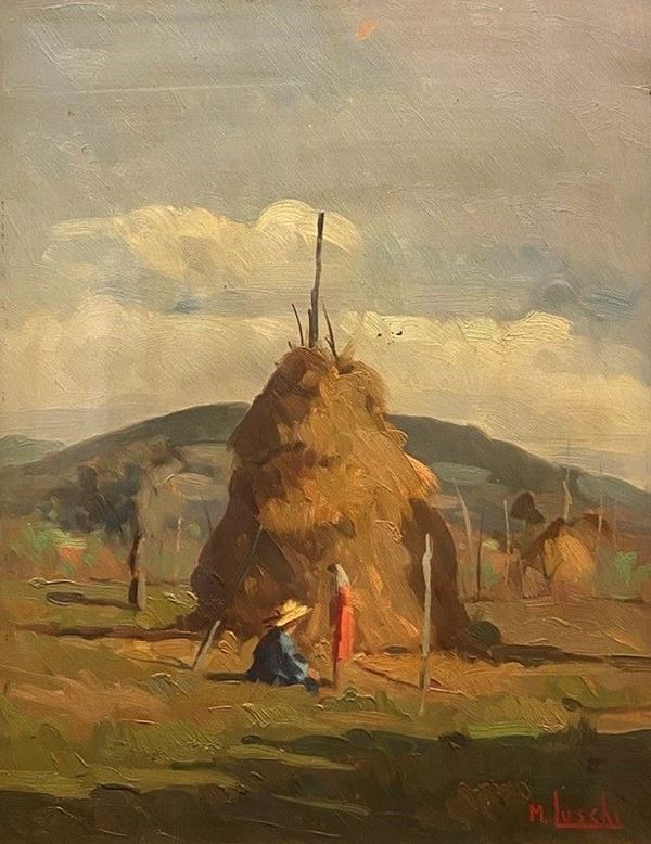 Masaniello Luschi - Bimbe al sole