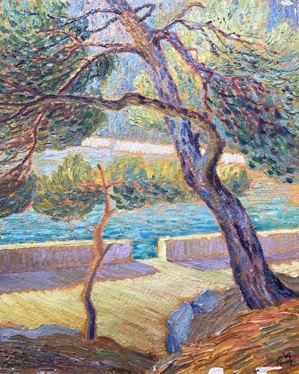 Anonimo, XX sec. - Alberi