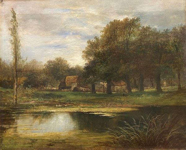 Joseph Thors - Lake landscape