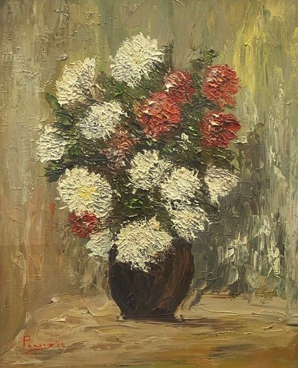 Anonimo, XX sec. - Dahlias