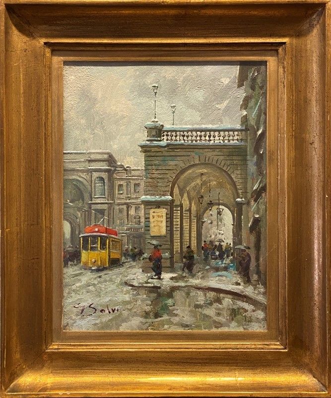 G. Salvi - Milano Innevata