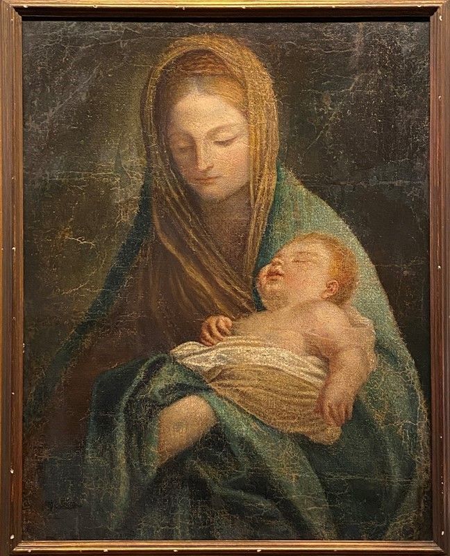 Scuola Emiliana, Fine XVII Sec. - Madonna con Bambino