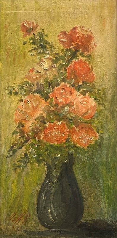 Anonimo, XX sec. - Vaso di fiori