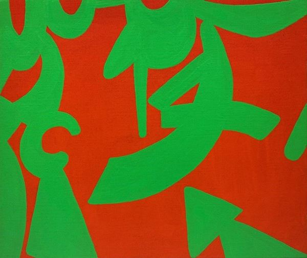 Carla Accardi - Green red
