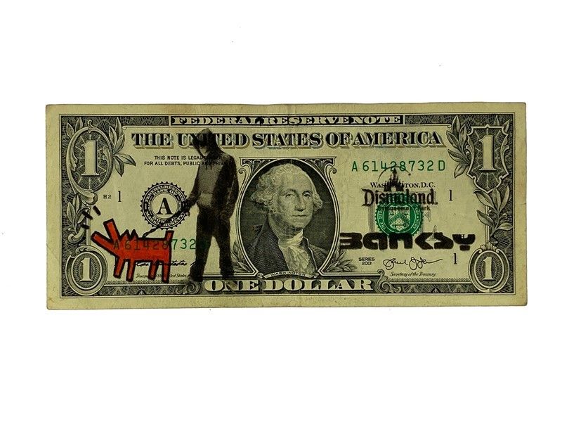 Banksy - Dismal Dollar (real Currency)