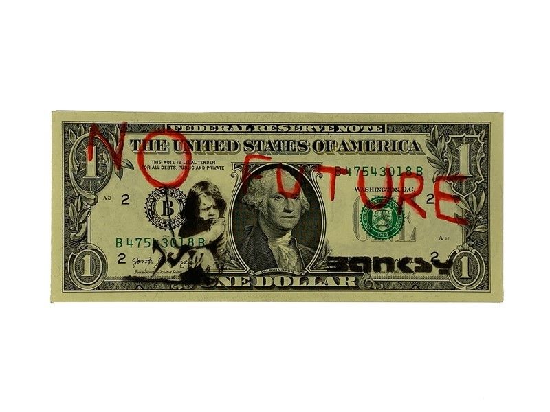 Banksy - Dismal Dollar (real Currency)