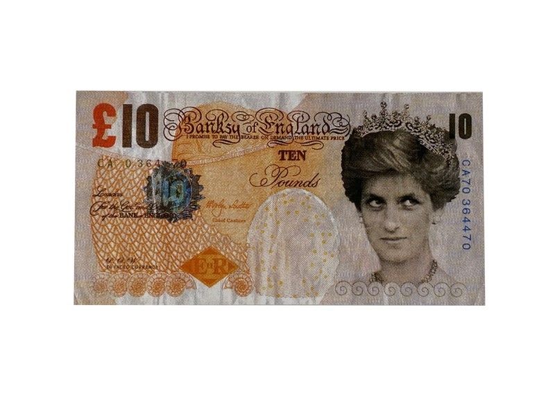 Banksy - DI-faced Tenner