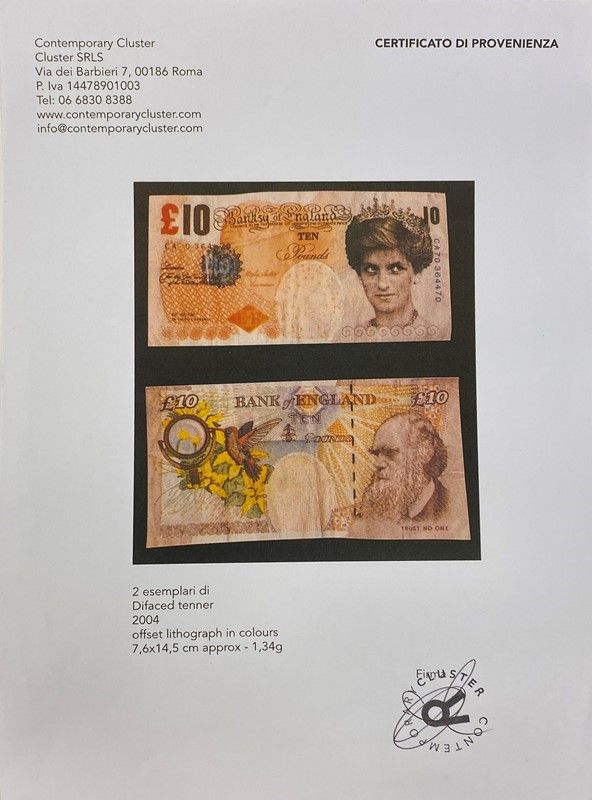Banksy - DI-faced Tenner