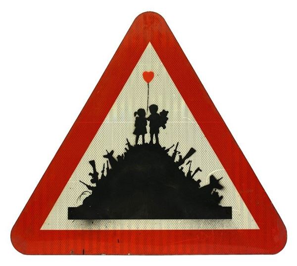 Banksy - Kids on Guns