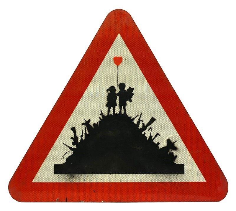 Banksy - Kids On Guns