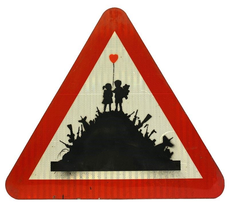 Banksy - Kids On Guns