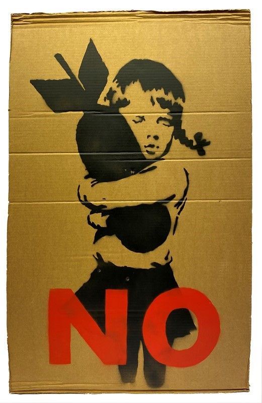 Banksy - Hugger Bomb (no)