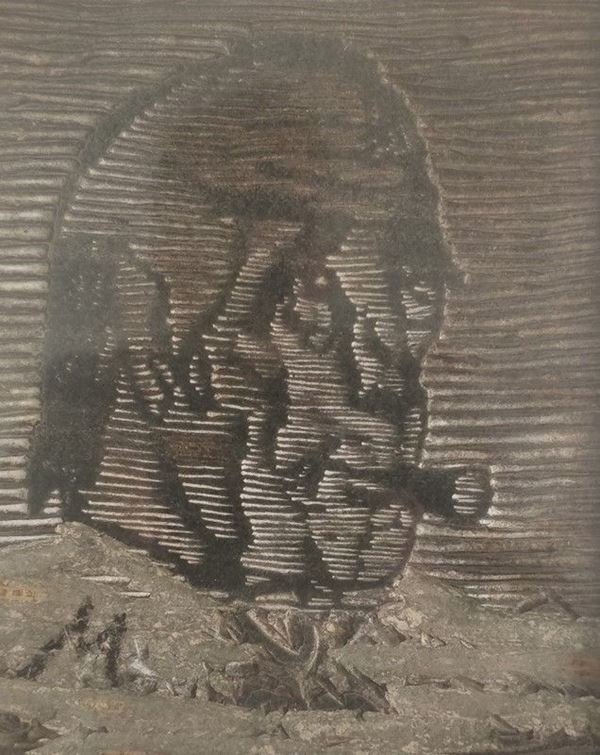 Mino Maccari : Autoritratto  ((1967))  - Linoleum - Asta ARTE MODERNA E CONTEMPORANEA - Galleria Pananti Casa d'Aste